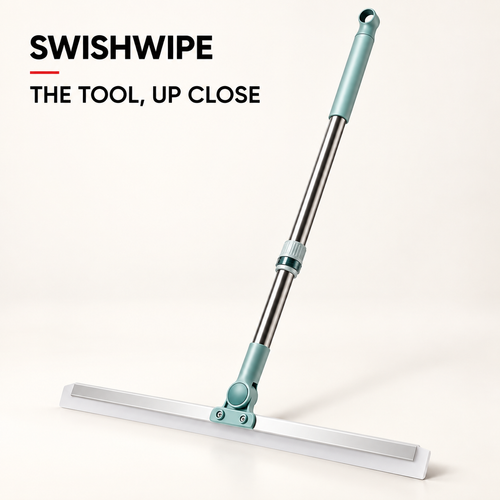 Full SwishWipe silicone blade with adjustable handle