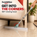 SwishWipe rotating head reaching a floor corner