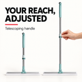 SwishWipe telescoping adjustable handle