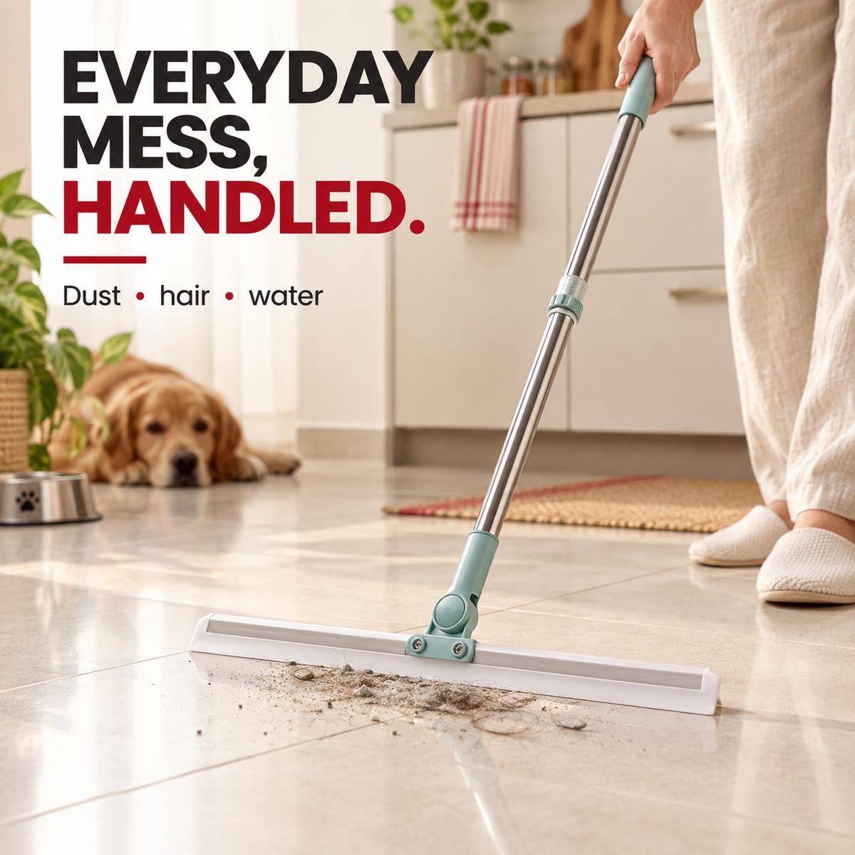 SwishWipe gathering dust and pet hair