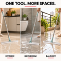 SwishWipe in kitchen, bathroom and balcony